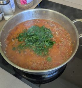 תבשיל ראגו לפסטה